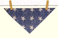 Neckerchief for dogs made by Dee Stuff, Pet Supply, Redding, California