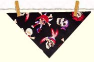 Neckerchief for dogs made by Dee Stuff, Pet Supply, Redding, California