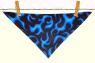 Neckerchief for dogs made by Dee Stuff, Pet Supply, Redding, California