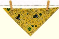 Neckerchief for dogs made by Dee Stuff, Pet Supply, Redding, California